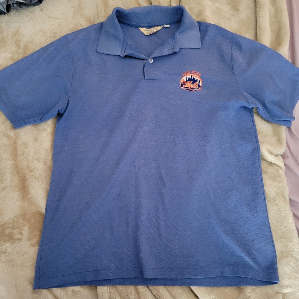 Logo 7 Vintage Men's Polo Shirt L